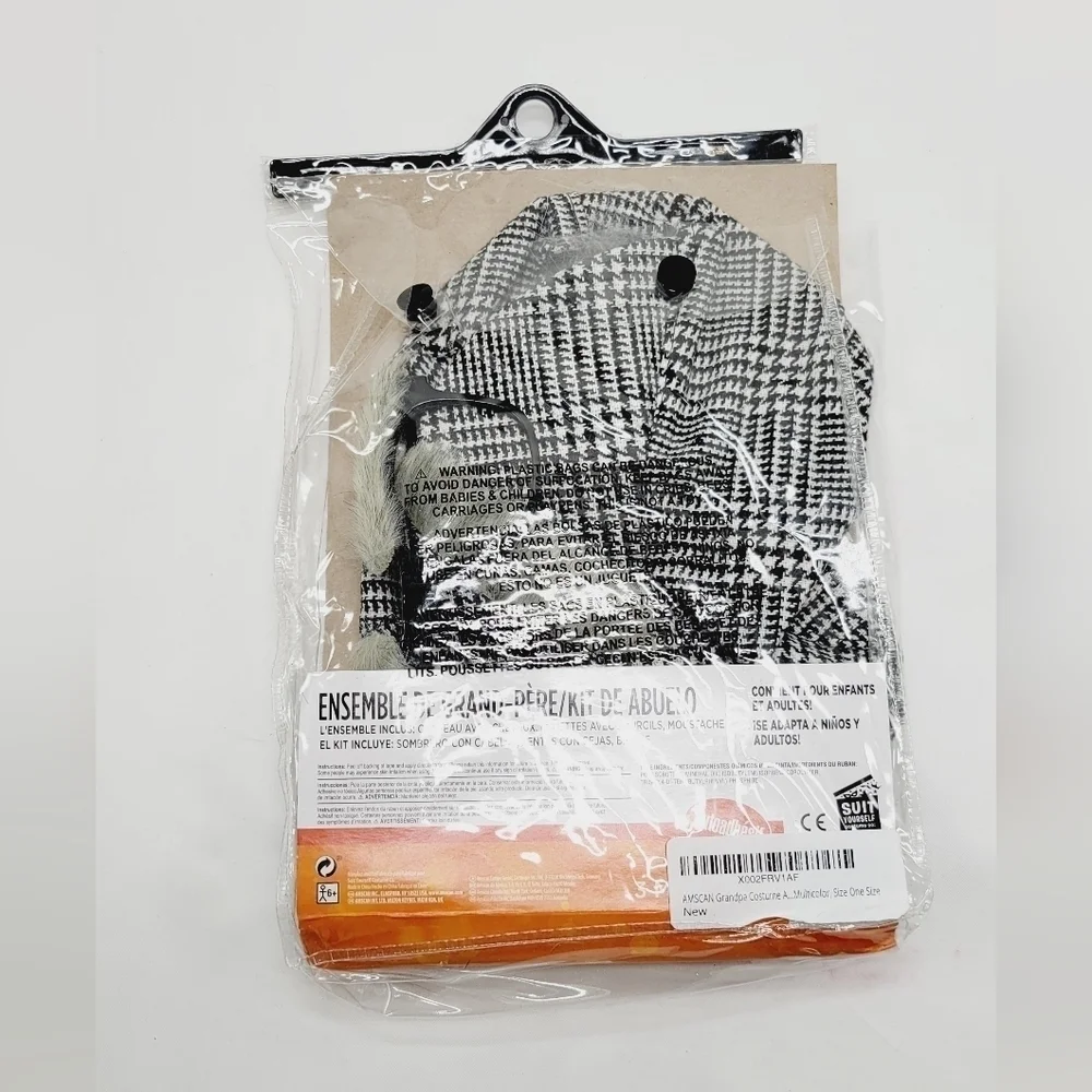 NWT Kids grampa kit for dressing up or Halloween costumes - Picture 2 of 2